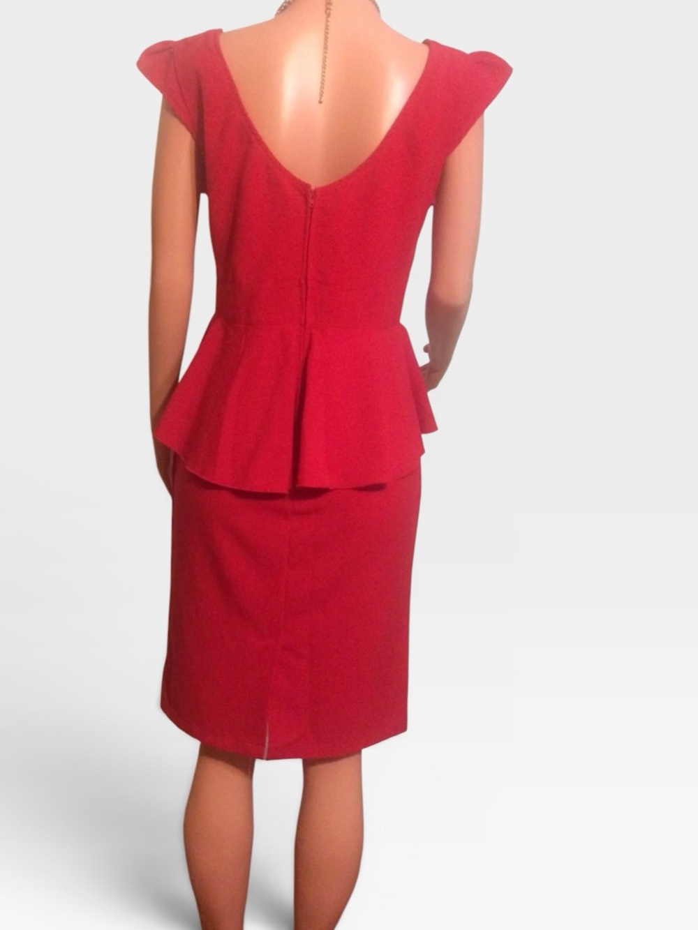 Rock Steady Alice Wiggle Dress in Red, Size XL, Great Preowned Condition - Picture 9 of 13